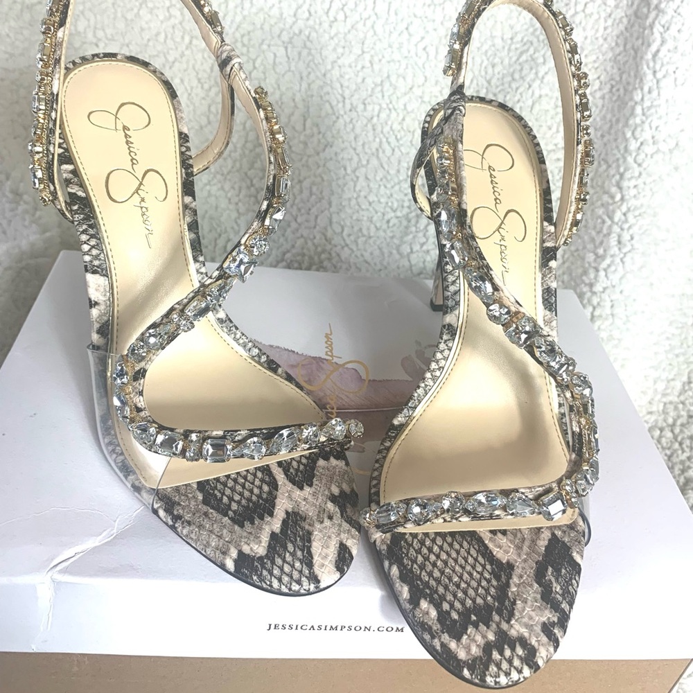 Jessica Simpson Rhinestone Sandals - Picture 5 of 12